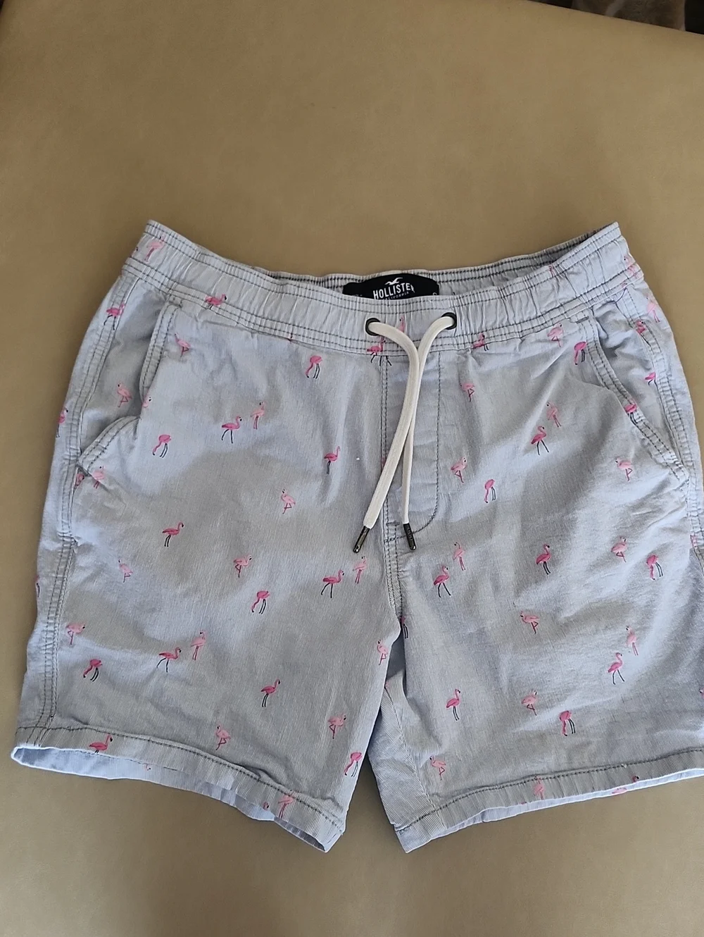 Hollister Light Blue Jogger Shorts 7